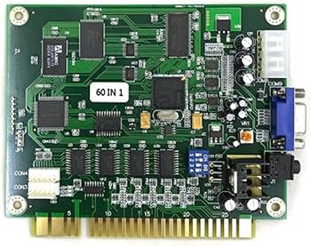 【即購入ok】【PCB】マルチアーケード基板 Amazon.co.jp: Pasotim 4X 60 in 1 マルチケード PCB ボード